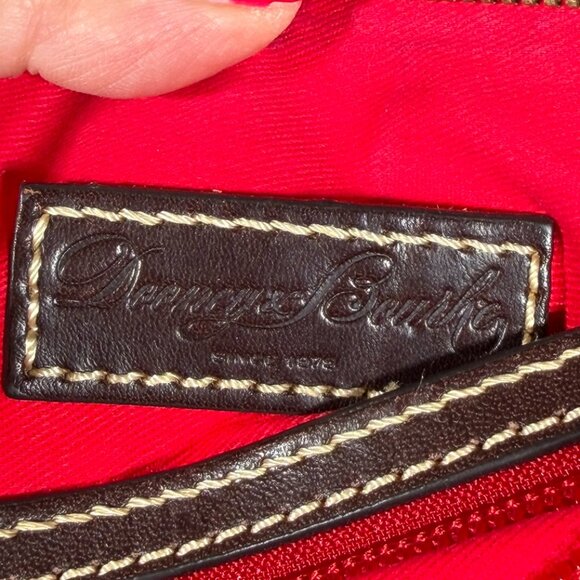 Dooney & Bourke Gray Croc-Embossed Leather Oakdale Crossbody Bag - Picture 15 of 15